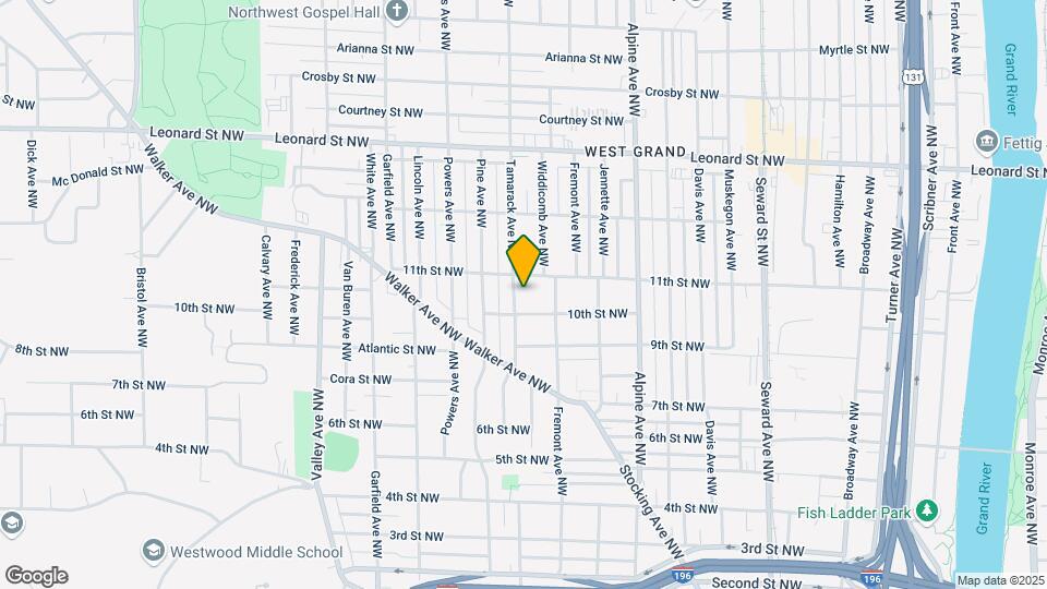 950 Tamarack Ave NW Mapa y Detalles de la Ubicación