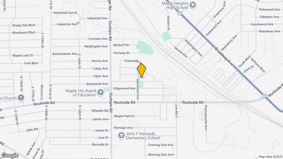 15709 Northwood Ave Map and Location Details