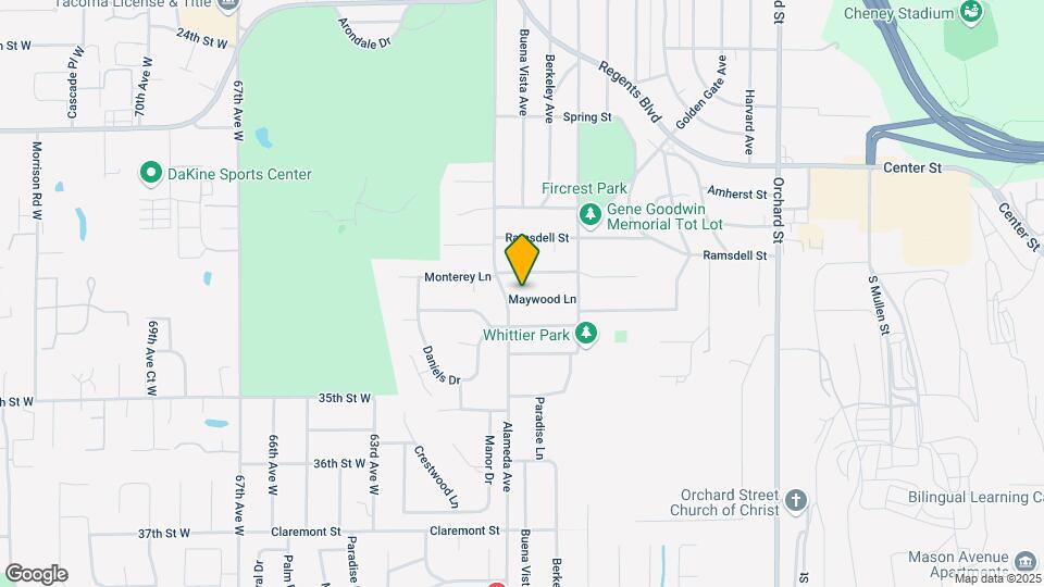 815 Maywood Ln Map and Location Details