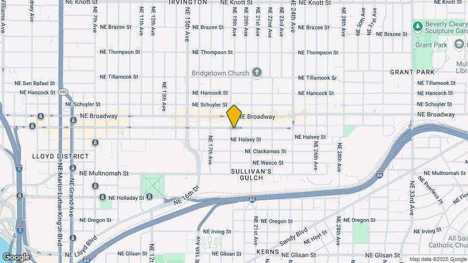 1910 NE Weidler St Map and Location Details