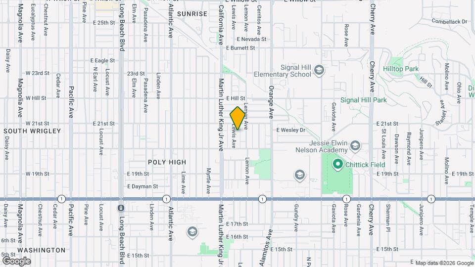 2052 Lewis Ave Map and Location Details