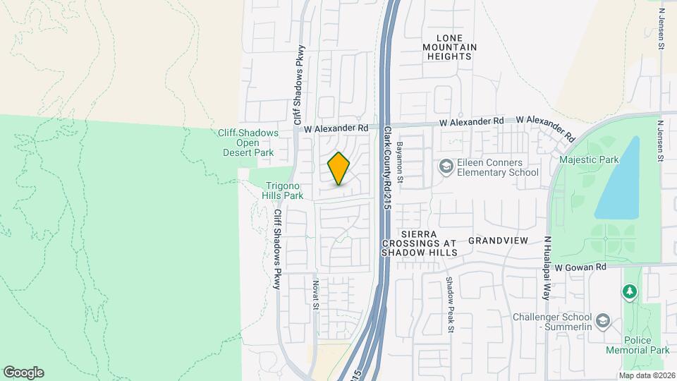 10611 Gibbous Moon Dr Mapa y Detalles de la Ubicación