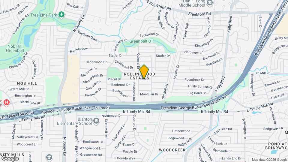 2208 Placid Dr Map and Location Details