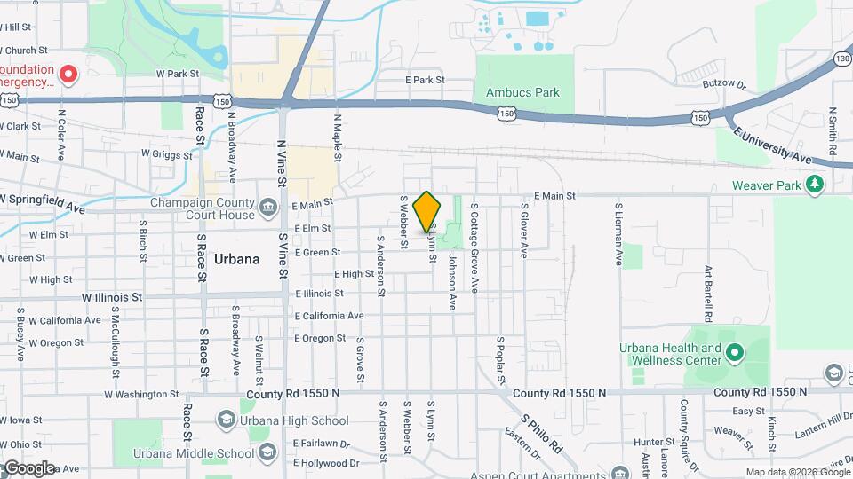 205 S Lynn St, Unit 205 B Lynn Mapa y Detalles de la Ubicación