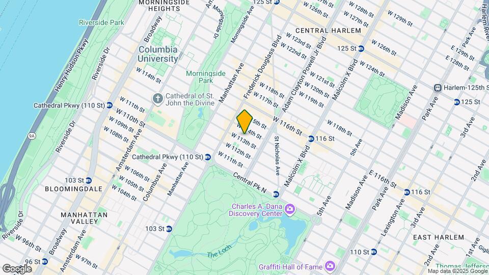 247 W 113th St Map and Location Details
