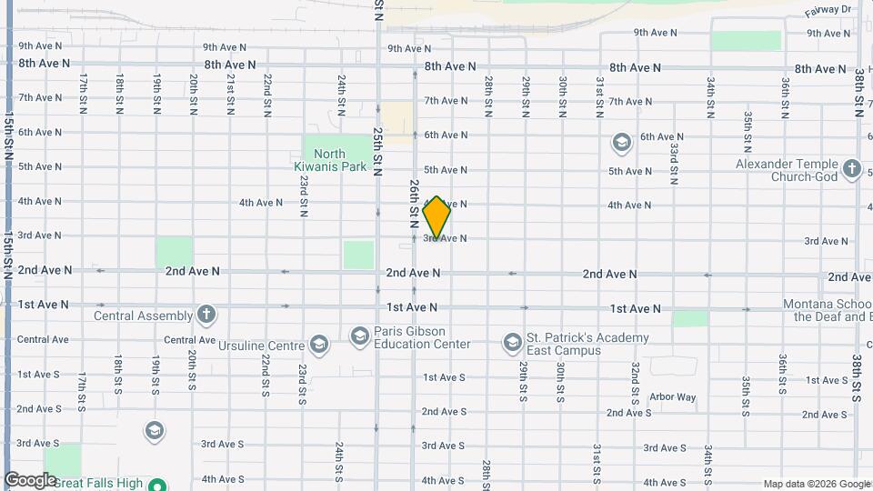 2618 3rd Ave N Map and Location Details