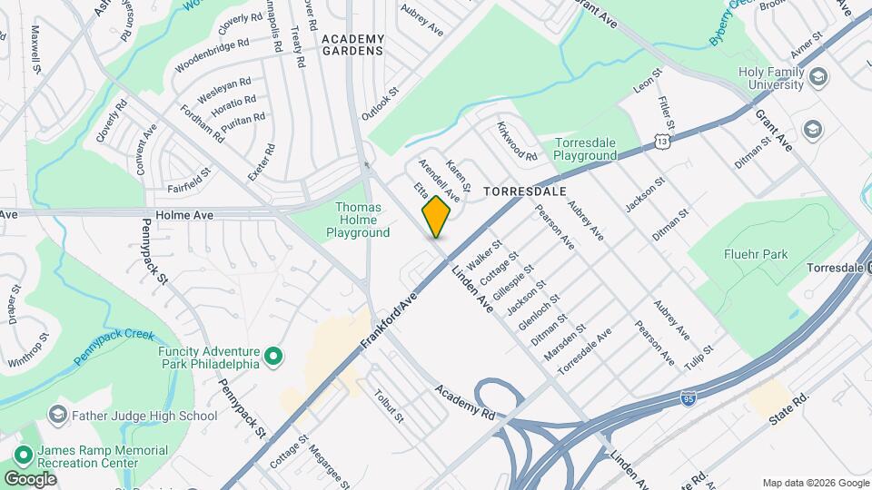 3874 Linden Ave Map and Location Details