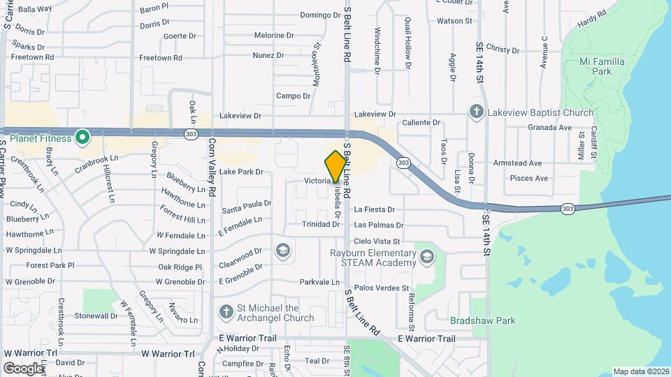 2607 Isbella Dr Map and Location Details