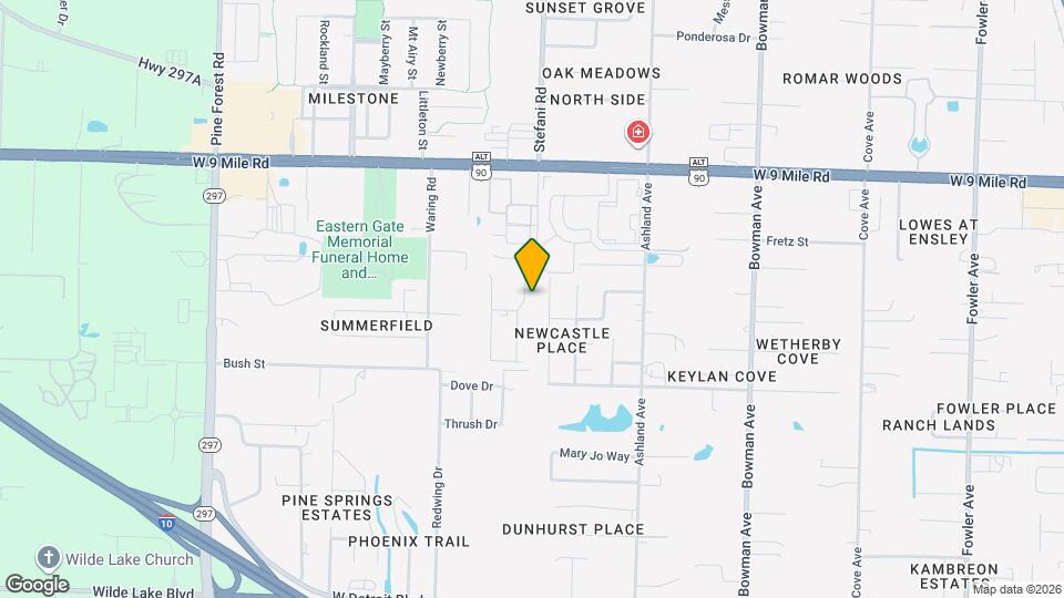 8960 Brigade Trail Map and Location Details