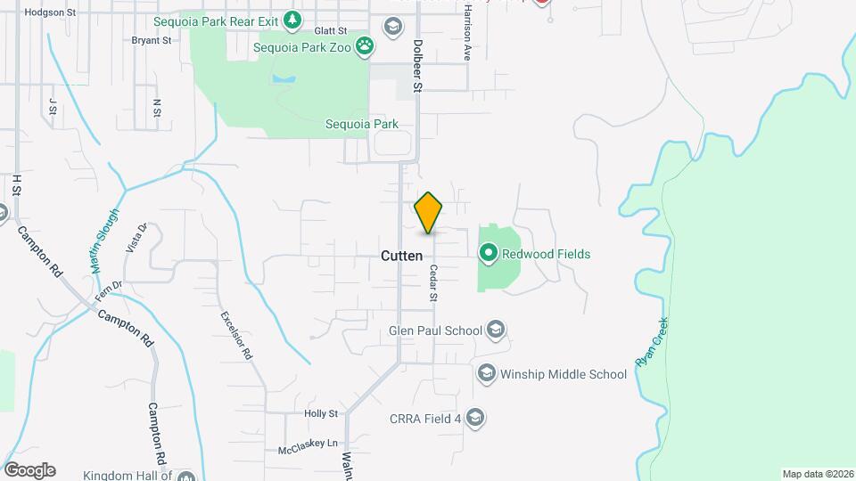 3970 Cedar St Map and Location Details