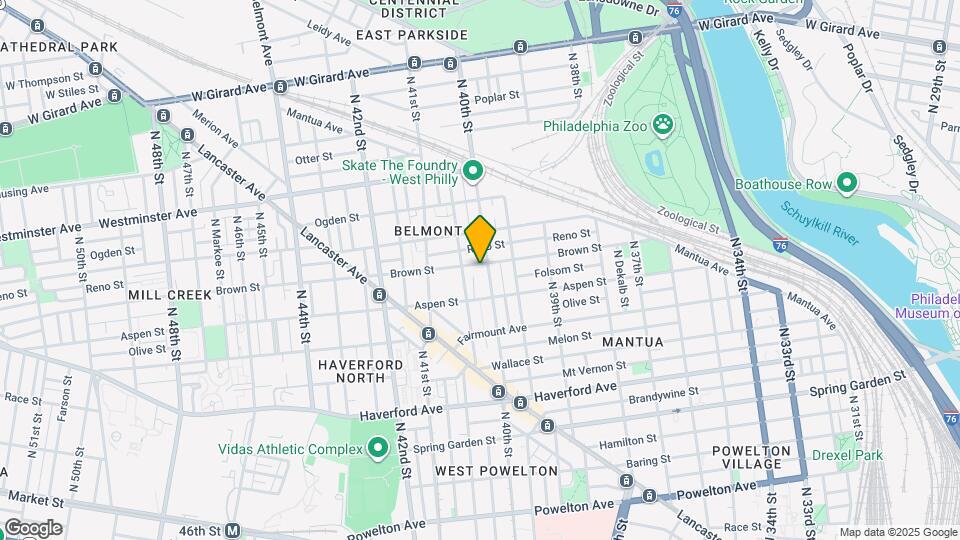 752 N 40th St Mapa y Detalles de la Ubicación