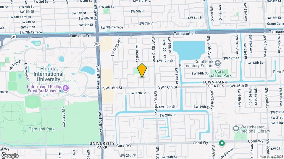 1430 SW 102nd Pl Map and Location Details