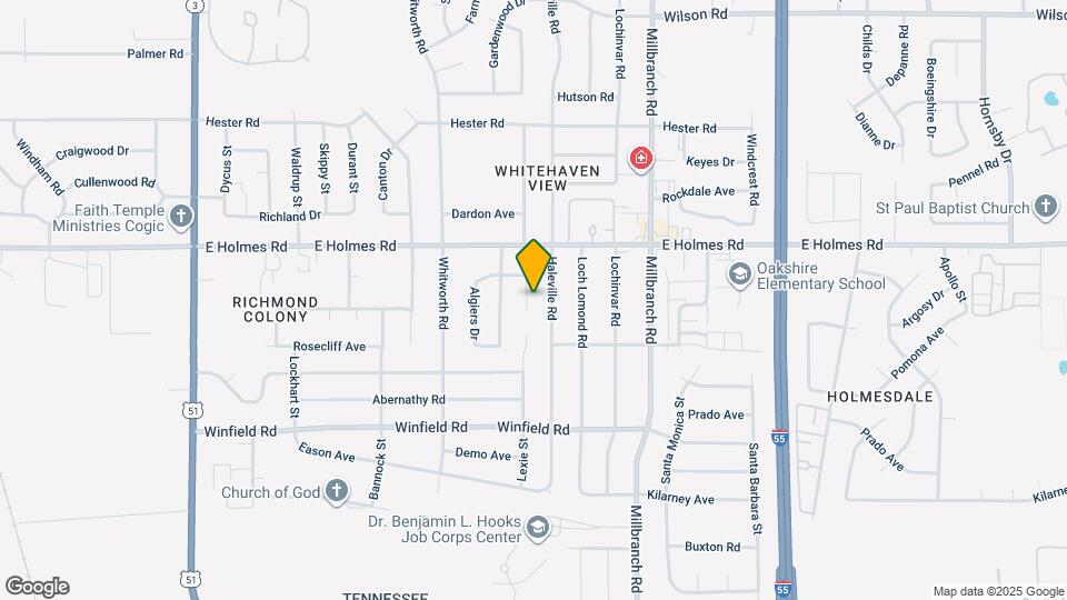 5266 Whiteplains Cove Map and Location Details