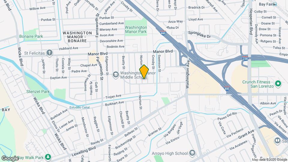 15184 Norton St Map and Location Details