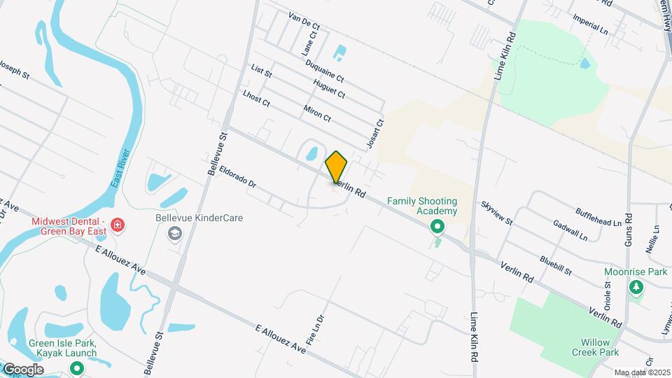 1856 Verlin Rd Map and Location Details