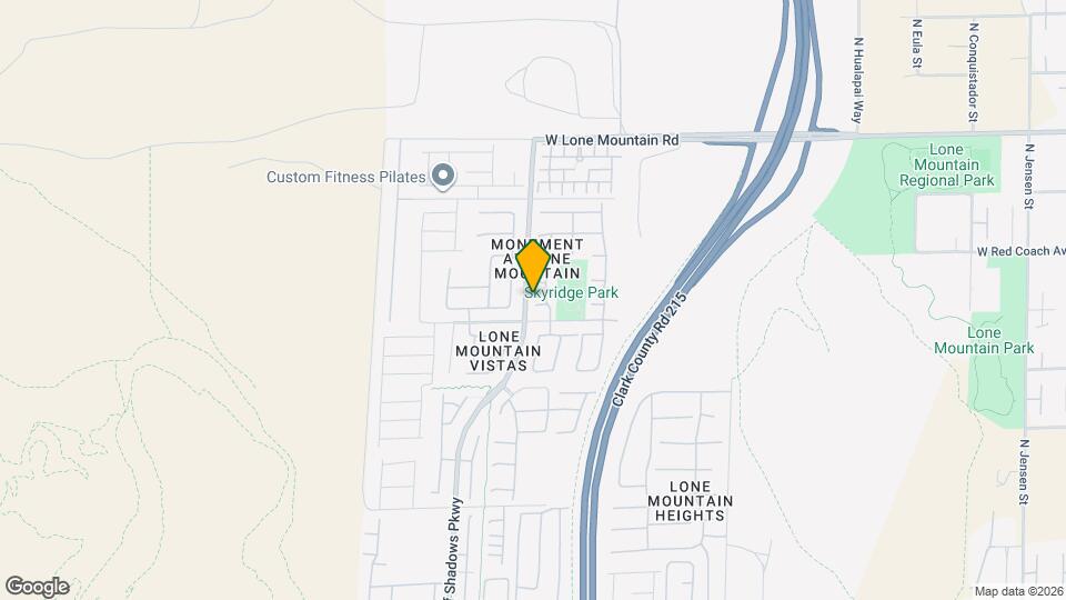 10536 Cliff Edge Ct Map and Location Details