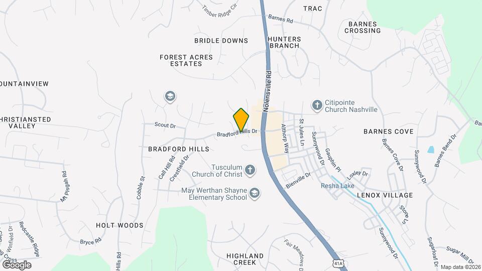 6005 Bradford Hills Dr Map and Location Details