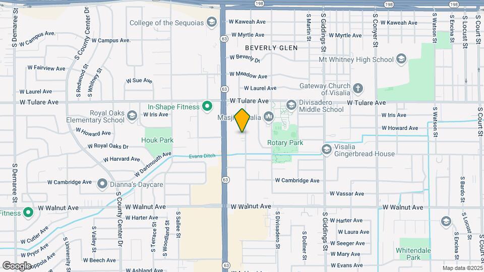1425 S Central St Map and Location Details