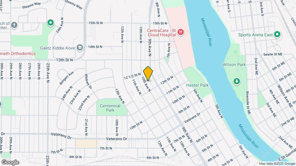 1220 10th Ave N Map and Location Details