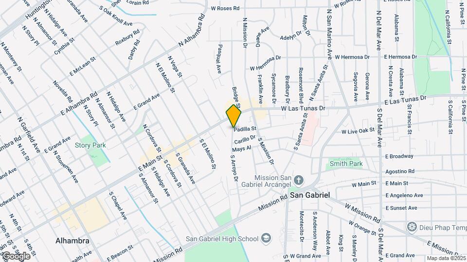 854 Padilla St, Unit 854 Mapa y Detalles de la Ubicación