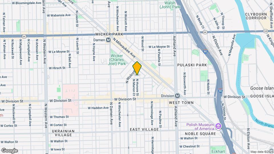 1824 W Ellen St Map and Location Details