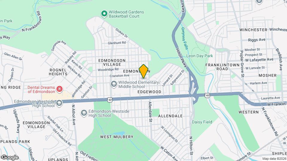 3712 Gelston Dr Map and Location Details