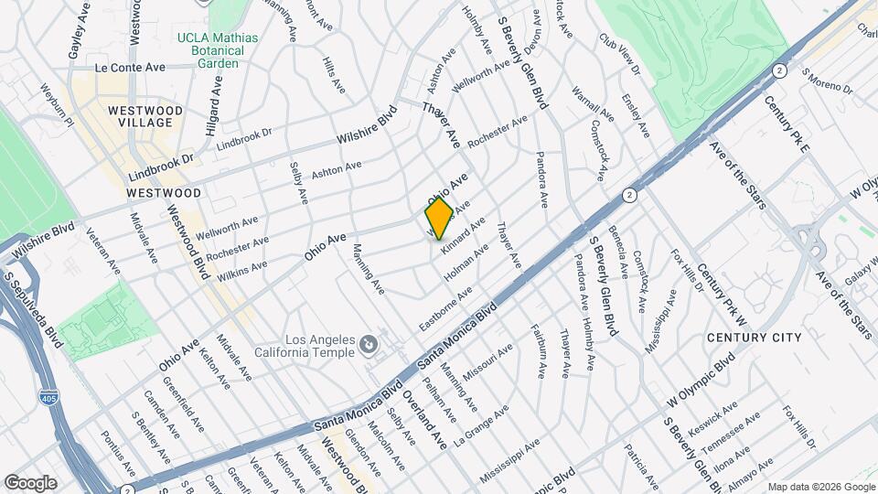 10593 Kinnard Ave Map and Location Details