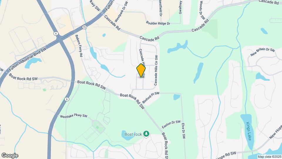 1161 Cascade Hills Dr SW Map and Location Details