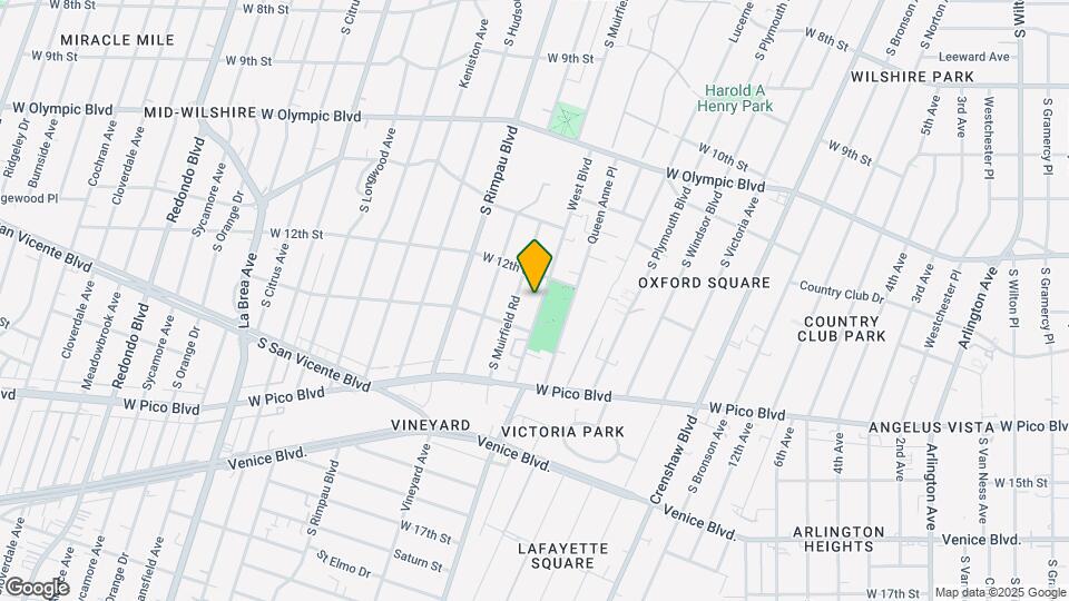 1221 West Blvd Map and Location Details