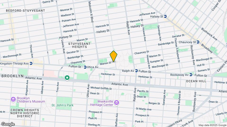 126 Marion St Mapa y Detalles de la Ubicación