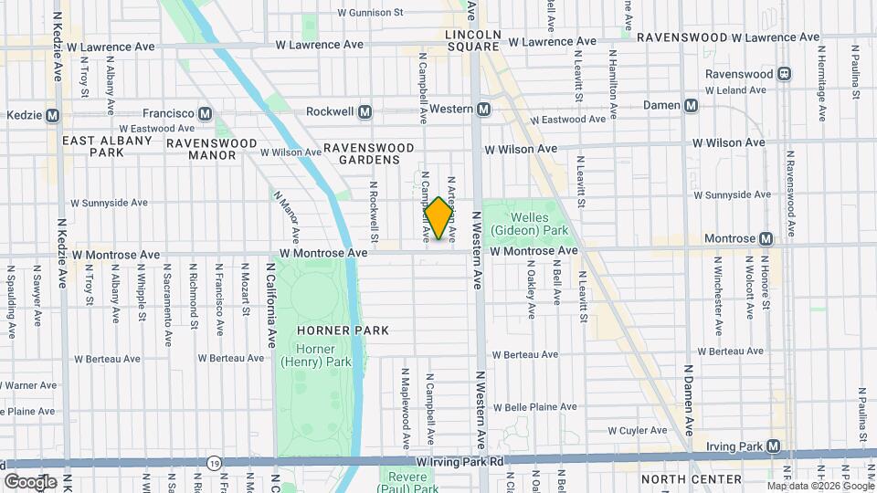 2450 W Montrose Ave Mapa y Detalles de la Ubicación
