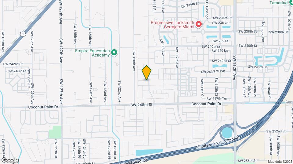 11912 SW 244 Ln Map and Location Details