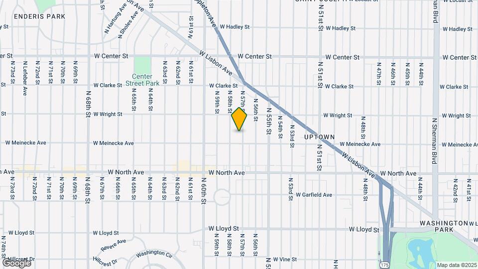2427 N 57th St Map and Location Details