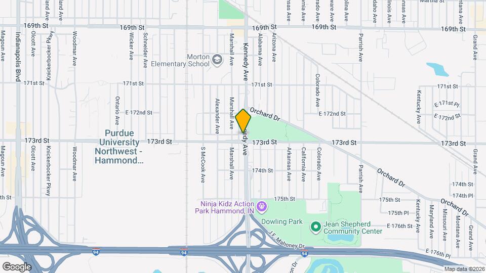 7238 Kennedy Ave Map and Location Details