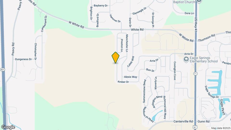 110 Amber Dr Map and Location Details