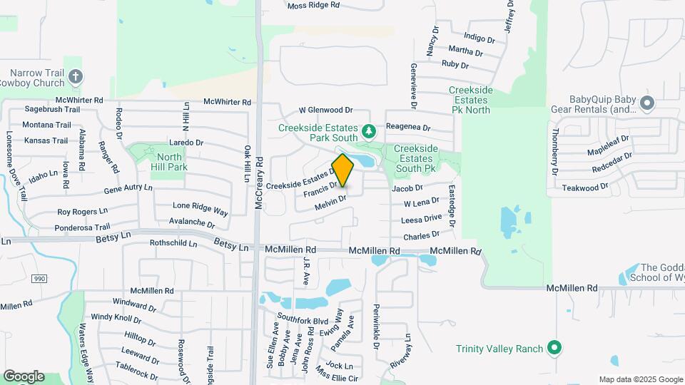 3300 Melvin Dr Map and Location Details