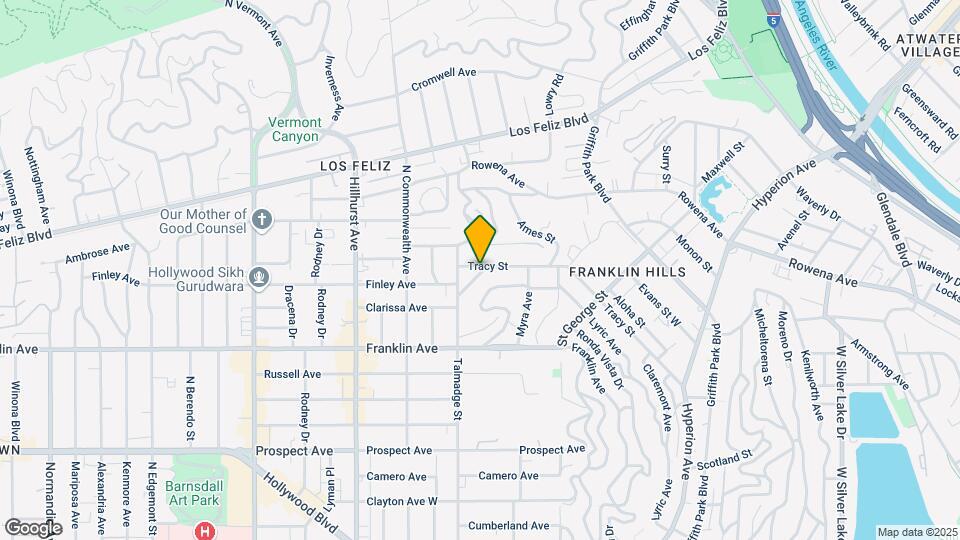 4204 Tracy St Map and Location Details