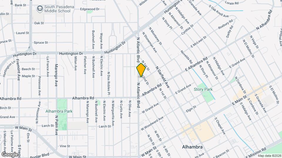 801 N 2nd St, Unit B Mapa y Detalles de la Ubicación