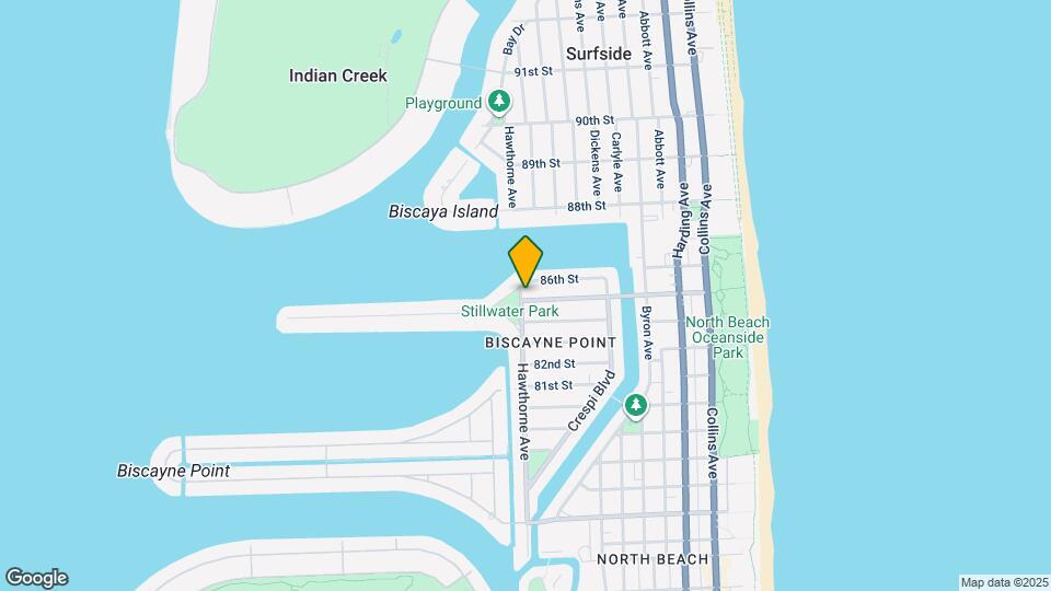 8501 Hawthorne Ave Map and Location Details