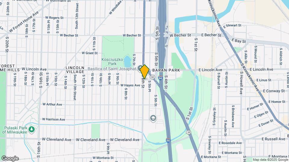 2400-2402-2402 S 6th St Map and Location Details