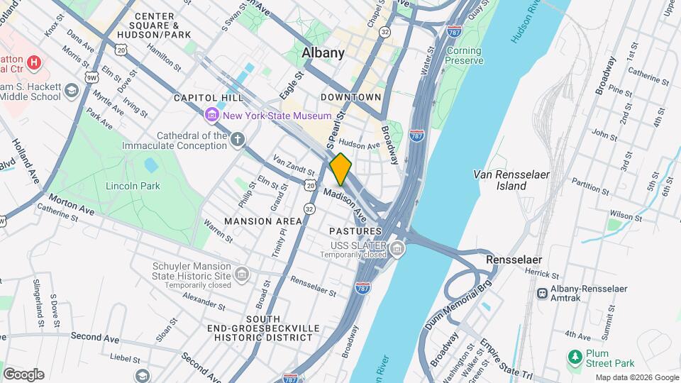 35 Madison Ave Map and Location Details