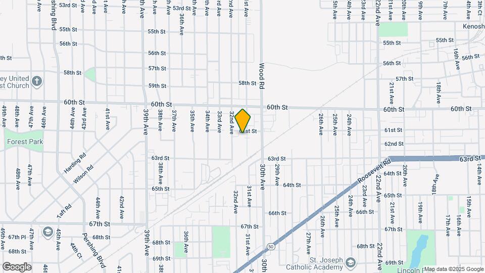 6110 31st Ave, Unit 6110 31st Ave Upper Map and Location Details