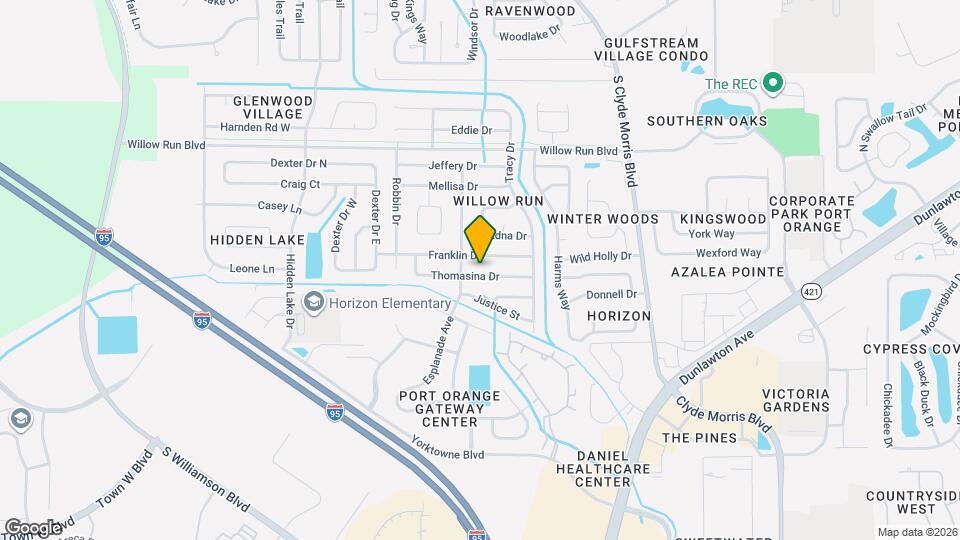 1225 Thomasina Dr Map and Location Details