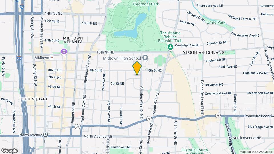 426 7th St NE Map and Location Details