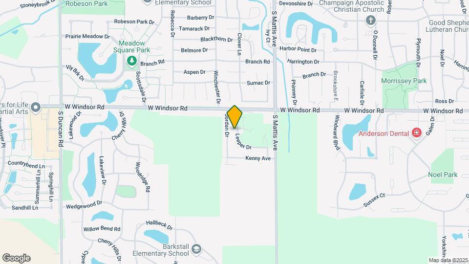 2501 Leeper Dr Map and Location Details