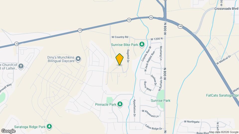 1142 Sagehill Dr Mapa y Detalles de la Ubicación