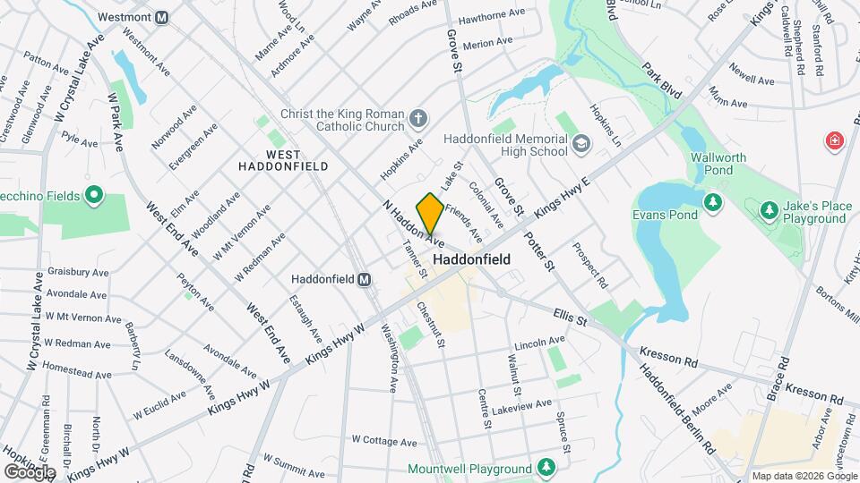 38 N Haddon Ave Map and Location Details