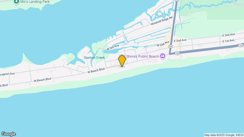 521 W Beach Blvd Mapa y Detalles de la Ubicación