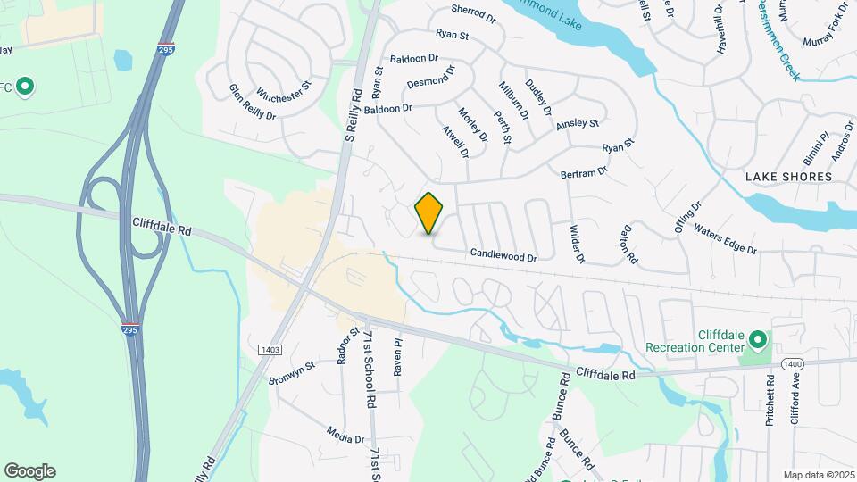 7045 Candlewood Dr Map and Location Details