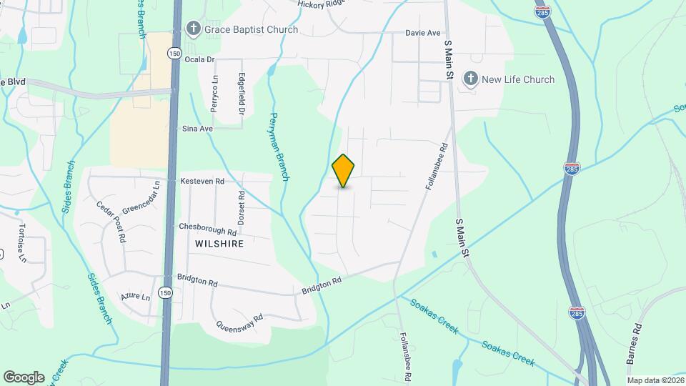 4817 Bridgton Pl Dr Map and Location Details